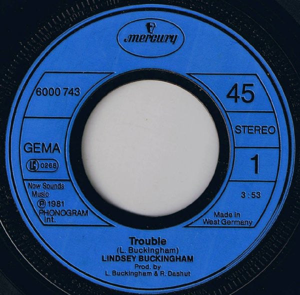 Lindsey Buckingham -Trouble