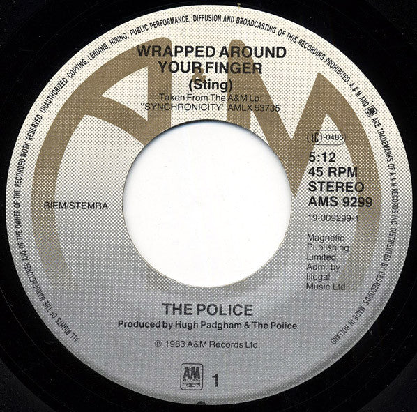 The Police -Wrapped Around Your Finger