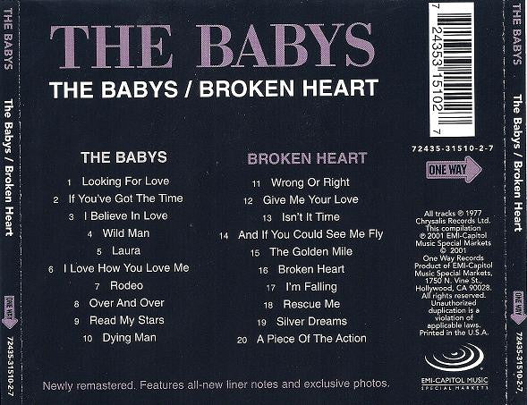 The Babys -The Babys/Broken Heart