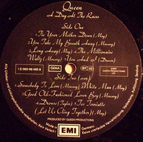 Queen -A Day At The Races