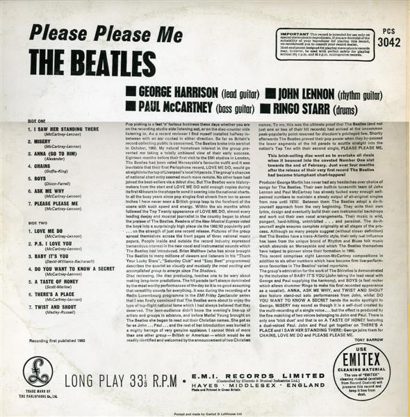 The Beatles -Please Please Me