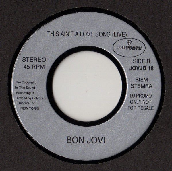 Bon Jovi - Something For The Pain