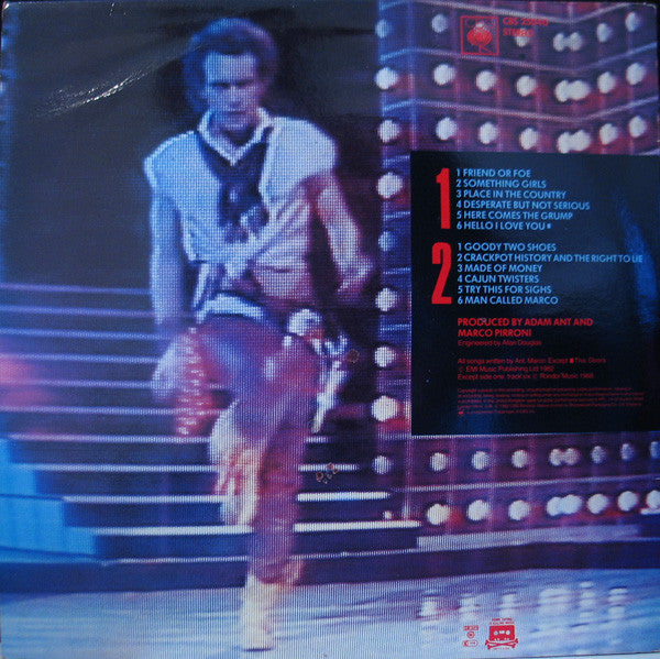 Adam Ant -Friend Or Foe