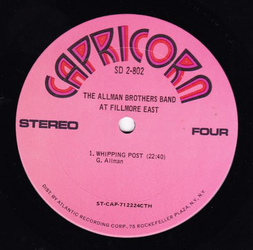 The Allman Brothers Band -The Allman Brothers Band At Fillmore East