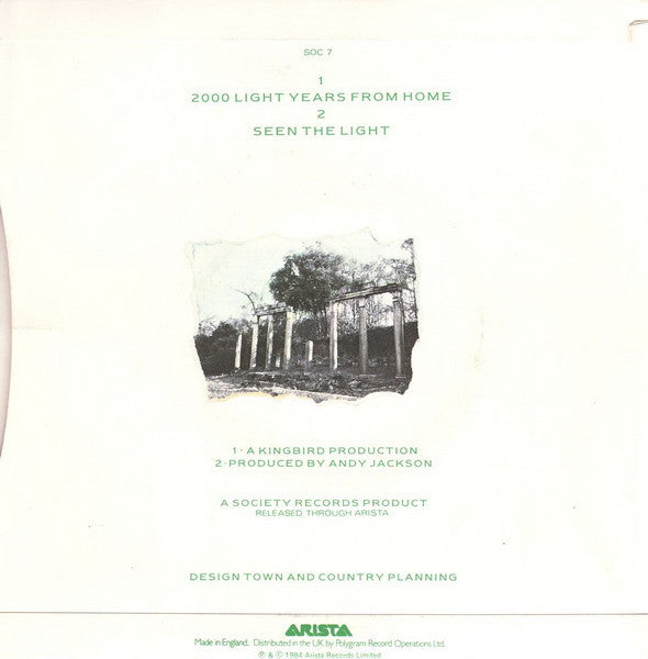 The Danse Society -2000 Light Years From Home