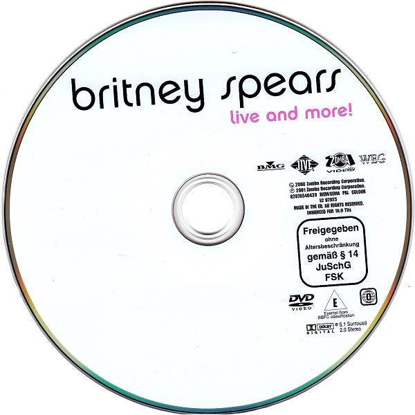 Britney Spears -Live And More!