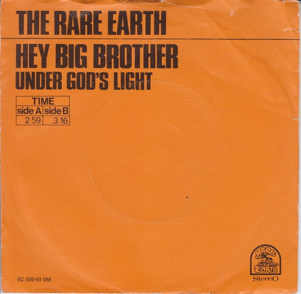 The Rare Earth* -Hey Big Brother