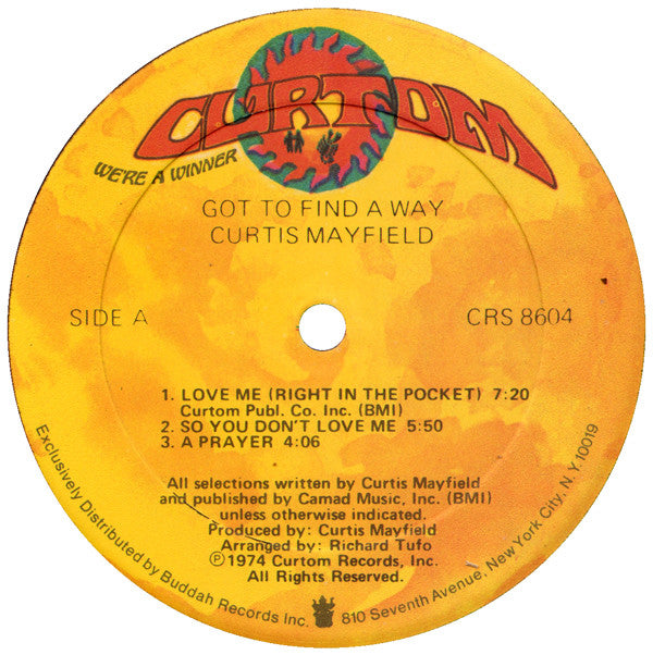 Curtis Mayfield -Got To Find A Way