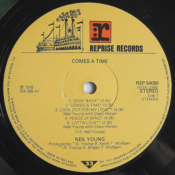 Neil Young -Comes A Time