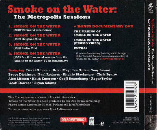 Rock Aid Armenia -Smoke On The Water: The Metropolis Sessions