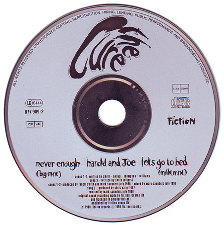 The Cure - Never Enough