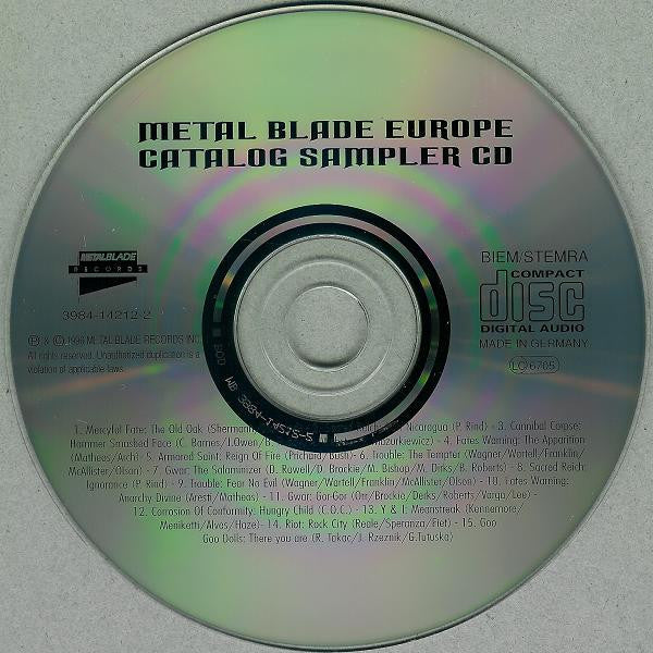 Various - Europe Catalog Sampler 1996