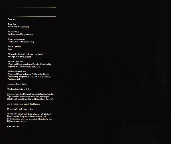 Sade -The Ultimate Collection