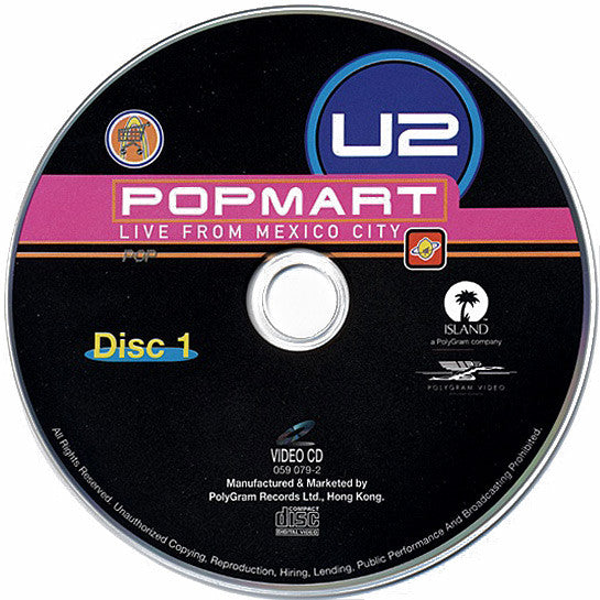 U2 -Popmart Live From Mexico City