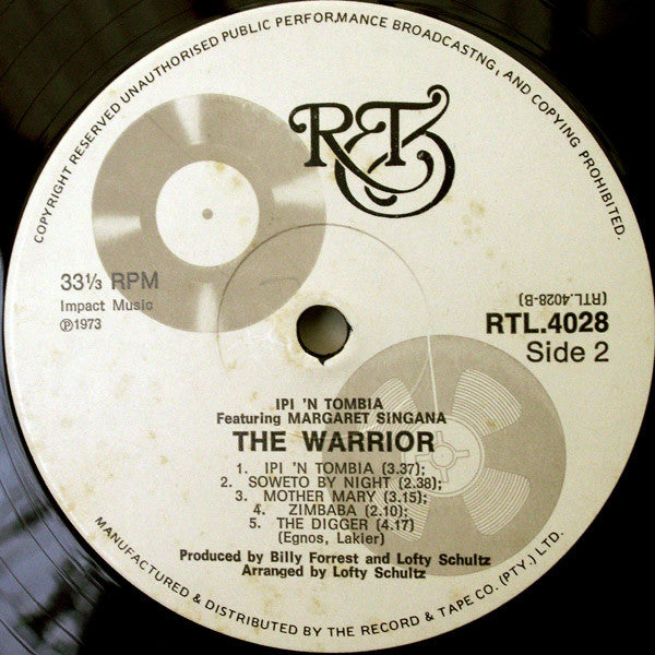 Ipi 'N Tombia* Featuring Margaret Singana -The Warrior