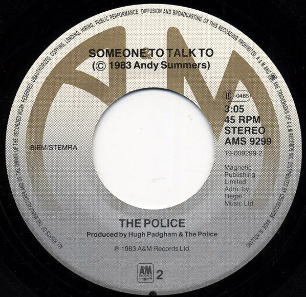 The Police -Wrapped Around Your Finger