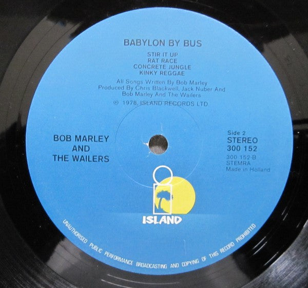 Bob Marley & The Wailers -Babylon By Bus