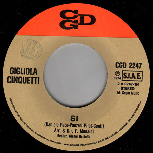 Gigliola Cinquetti -Sì