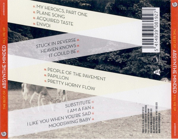 Absynthe Minded -Fill Me Up (The Best Of)