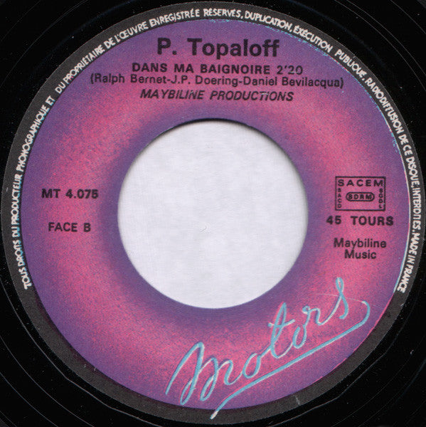 Patrick Topaloff -Allo...Lola...C'est Lolo
