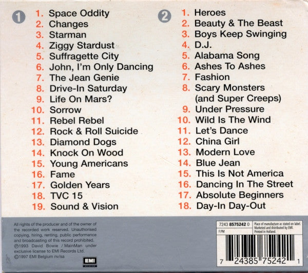 David Bowie -The Singles Collection