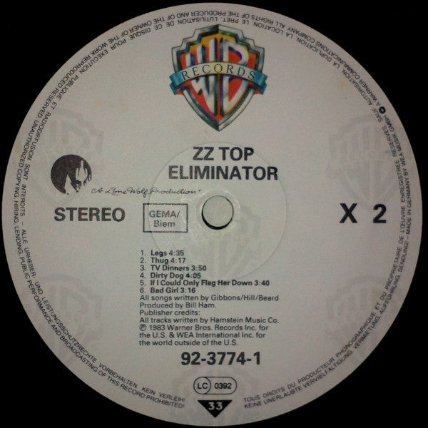 ZZ Top -Eliminator