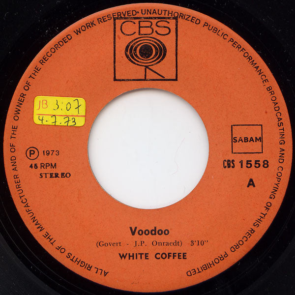 White Coffee -Voodoo / Save Me