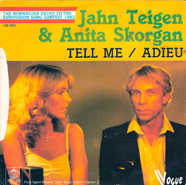 Jahn Teigen & Anita Skorgan -Tell Me / Adieu