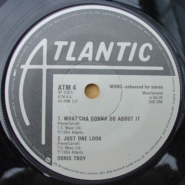 Doris Troy / Sharon Tandy -What'cha Gonna Do About It / Just One Look / Hold On / Stay With Me (Baby)