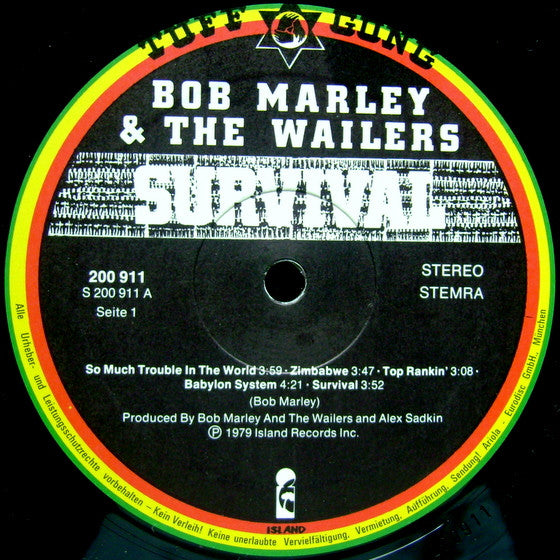 Bob Marley & The Wailers -Survival