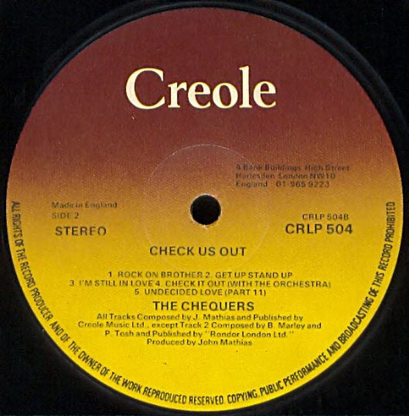 The Chequers - Check Us Out