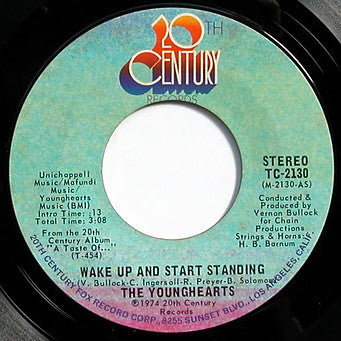 The Younghearts -Wake Up And Start Standing / Dedicate (My Life To You)