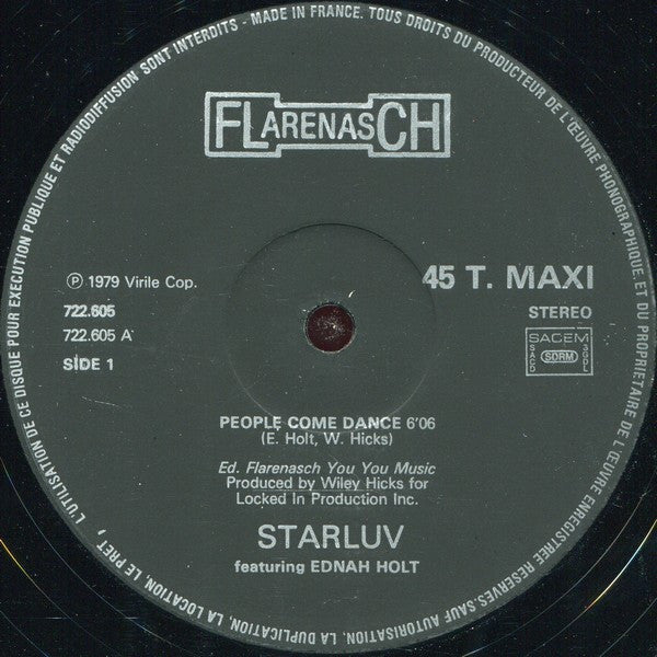 Starluv &amp; Ednah Holt - People Come Dance (Longue Version)