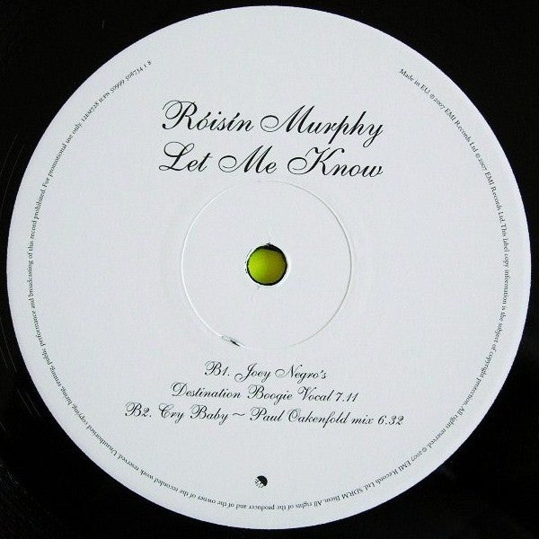Róisín Murphy -Let Me Know