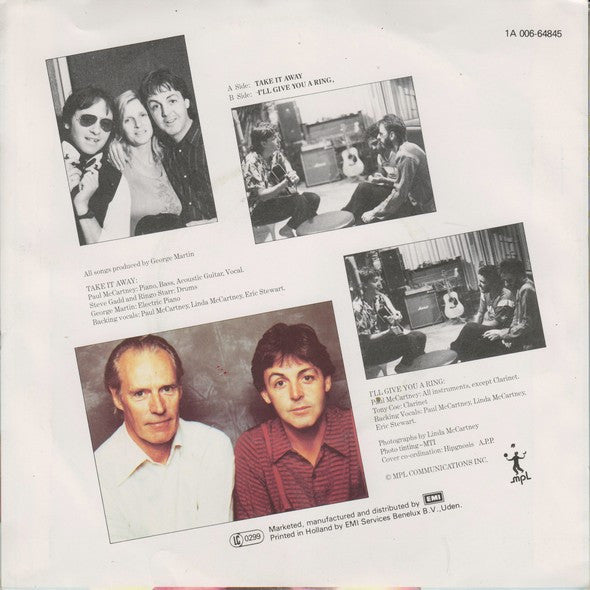 Paul McCartney -Take It Away