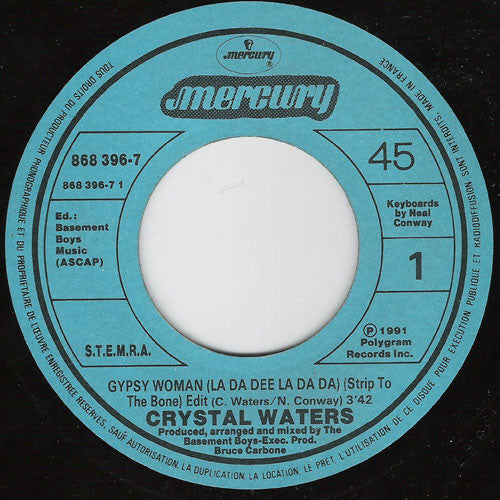 Crystal Waters -Gypsy Woman (La Da Dee La Da Da)