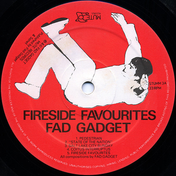 Fad Gadget - Fireside Favourites