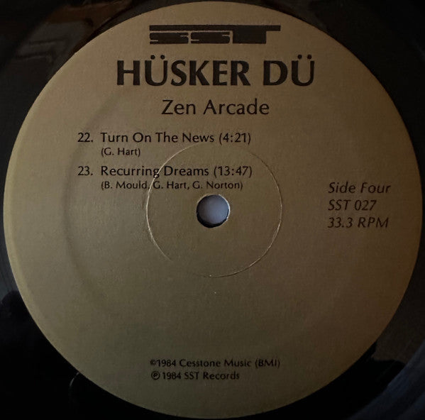 Hüsker Dü -Zen Arcade
