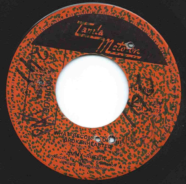 Jimmy Ruffin -I've Passed This Way Before / What Becomes Of The Brokenhearted
