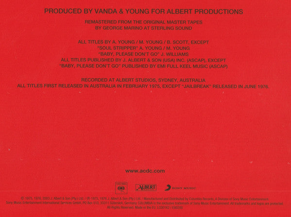 AC/DC - '74 Jailbreak