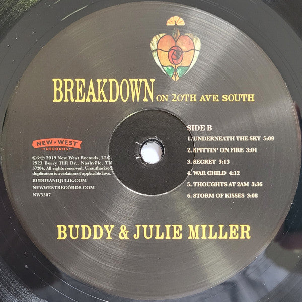 Buddy & Julie Miller -Breakdown On 20th Ave. South