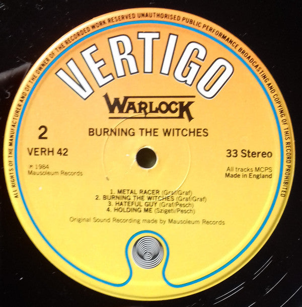 Warlock (2) -Burning The Witches