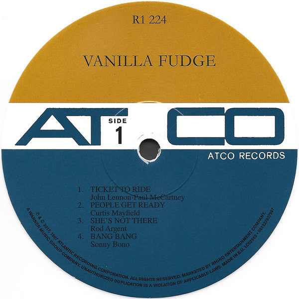 Vanilla Fudge -Vanilla Fudge