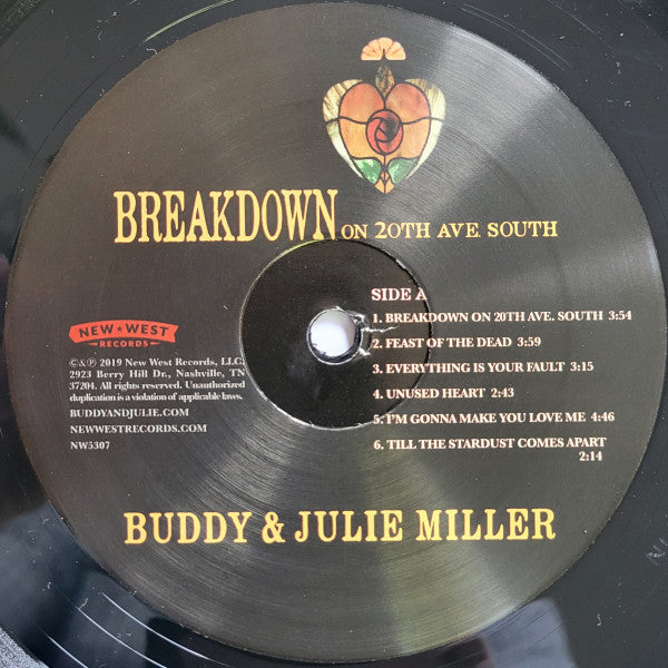 Buddy & Julie Miller -Breakdown On 20th Ave. South