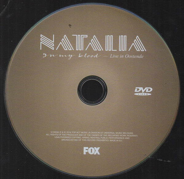 Natalia (3) -In My Blood - Live In Oostende