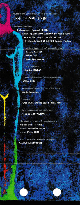 Jean-Michel Jarre - Chronologie