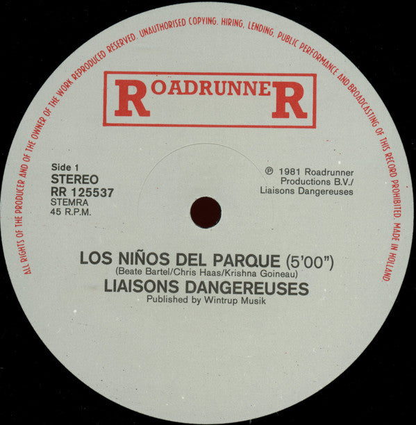 Liaisons Dangereuses -Los Niños Del Parque