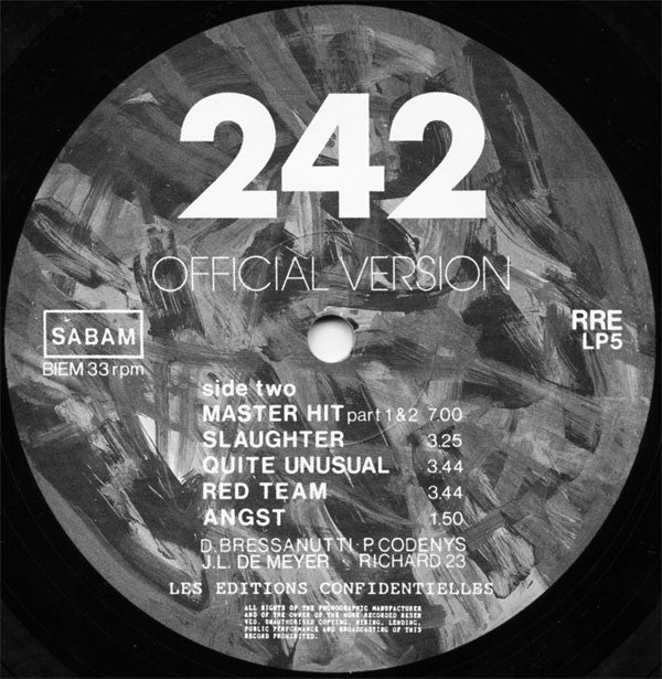 Front 242 -Official Version