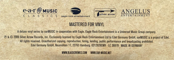The Black Crowes -Warpaint Live