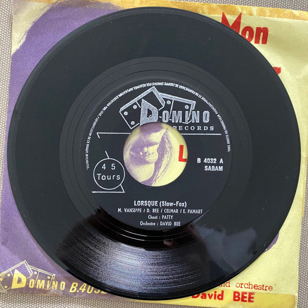 Patty (40), David Bee And His Orchestra -Lorsque / Mon Dernier Soir